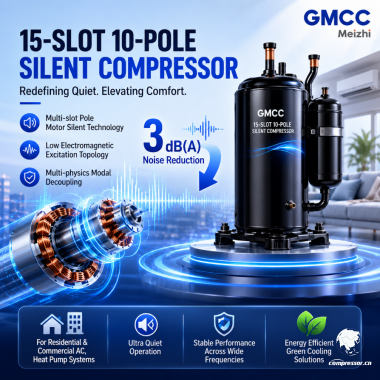 GMCC Unveils New 15-Slot 10-Pole Silent Compressor